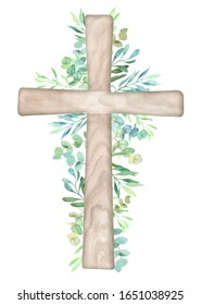 Download Watercolor Floral Cross Hd Stock Images Shutterstock