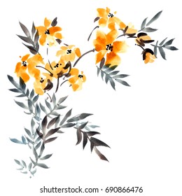 Featured image of post Flowers Easy Simple Chinese Art Apricot blossom chinese flowers chinese culture oriental bloom china anime painting illustrations