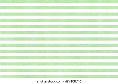 Watercolor Mint Green Striped Background Green Stock Illustration 482323270