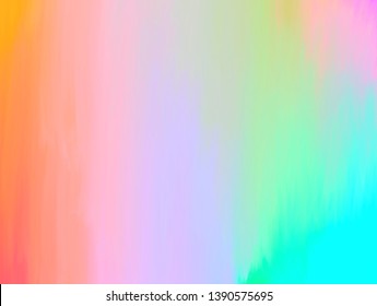 Unicorn Pastel Rainbow Ombre Background