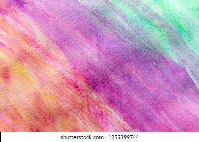 Watercolor painted background - Shutterstock ID 1255399744