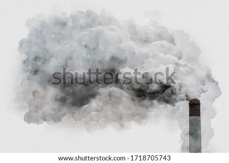 Similar – Image, Stock Photo smoking area No smoking