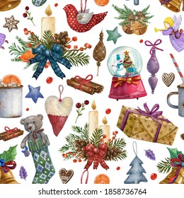 11,059 Christmas candle watercolor Images, Stock Photos & Vectors ...