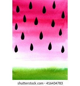 14,266 Watermelon pattern watercolor Images, Stock Photos & Vectors ...
