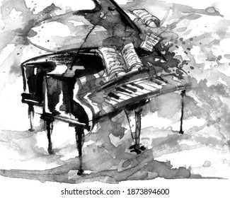 Abstract Piano Images Stock Photos Vectors Shutterstock