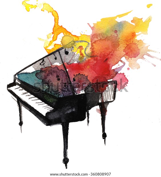 watercolor piano music\
