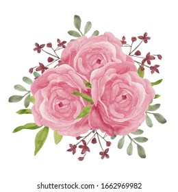 Similar Images, Stock Photos & Vectors of Pink white roses leaves ...