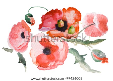 Similar – Image, Stock Photo poppy Plant Old