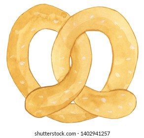 german pretzel clipart