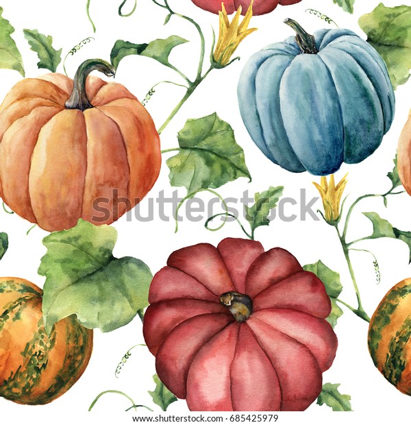 綺麗なかぼちゃ 葉っぱ イラスト すべてのイラスト画像