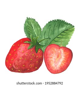 Strawberry Cut In Half Stock Illustrations Images Vectors Shutterstock