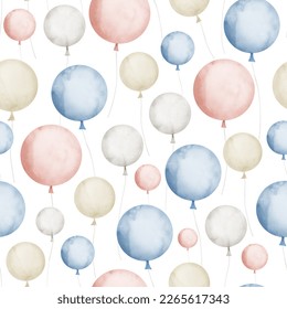 Watercolor seamless Pattern and