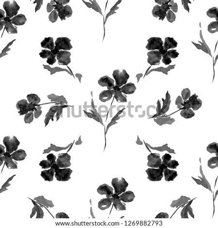 Royalty Free Stock Illustration of Watercolor Seamless