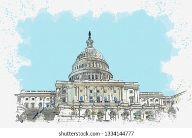 539 Washington dc sketch Images, Stock Photos & Vectors | Shutterstock