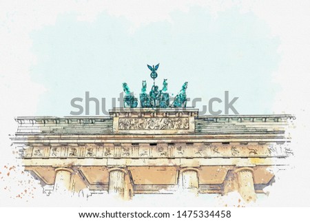 Brandenburg Gate Art