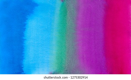 Watercolor Spectrum Stripe Background Design Text Stock Illustration ...