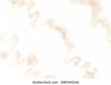 Watercolor Splash Stains. Abstract Texture Background. Pale Nude Beige Wet Grunge Cloth. Ink Washes Drib Banner. Tie Dye Dirty Wet Wash. Indonesian Vintage Pattern.