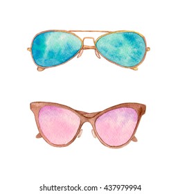 Watercolor Sunglasses