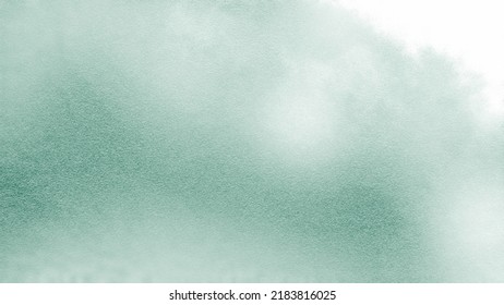 Watercolor texture background clean snowflakes in green beige tones
