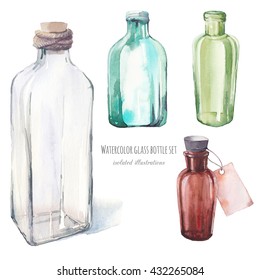 Download Jar Bottle Watercolor Hd Stock Images Shutterstock