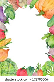 野菜 フレーム のイラスト素材 画像 ベクター画像 Shutterstock