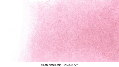 Watercolor White And Pink Bachground