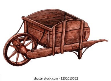 9,106 Wooden wheelbarrow Images, Stock Photos & Vectors | Shutterstock