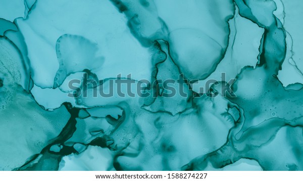 Watercolour Paint Background Alcohol Ink Texture Stock Illustration ...