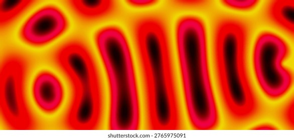 Wave Interference - Sunset Fire No.0020
