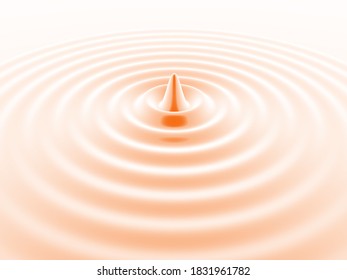 Waves, Diffraction, 3D Rendering, Diffraction Pattern