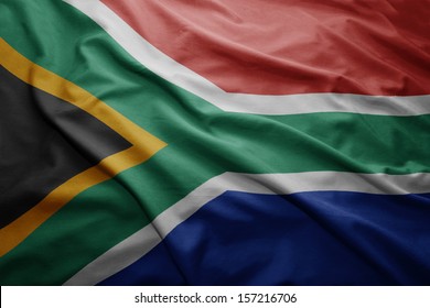 9,420 South african flag waving Images, Stock Photos & Vectors ...