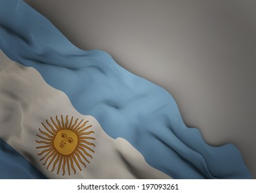 Waving Flag Argentina Latin America Stock Illustration 197093261 ...