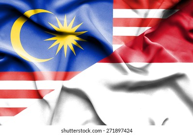 Indonesia Malaysia Flag Images Stock Photos Vectors Shutterstock