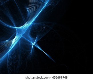 Electrical Flashes Abstract Background Vector Stock Vector (Royalty ...