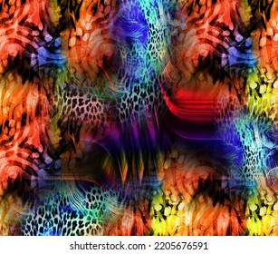 Wavy texture Squared abstract futuristic fractal background Geometric abstract pattern in low poly style Dynamic colored shapes Gradient rainbow colors Fashionable modern background 