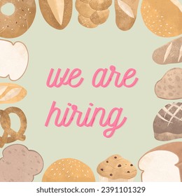 we are hiring - postcard  - Powered by Shutterstock