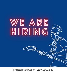 we are hiring - postcard  - Powered by Shutterstock