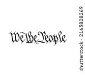 We the People Preamble US Constitution USA