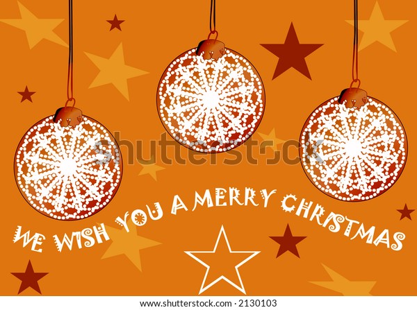 Download We Wish You Merry Christmas Message Stock Illustration 2130103 PSD Mockup Templates