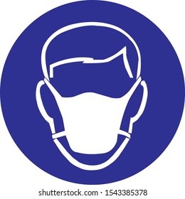 Wear Mask Ppe Sign And Symbol