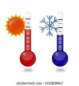 weather thermometer hot and cold weather check