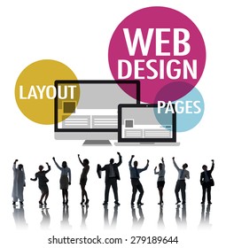 Web Design Content Creative Website Responsive Concept