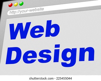 Web Design Meaning Internet Website And Websites