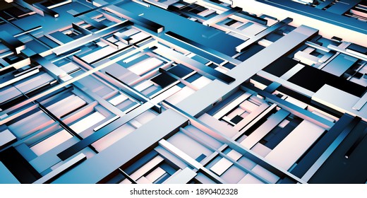 Web Engineering and Delivery Platform Enterprise Applications 3d Render