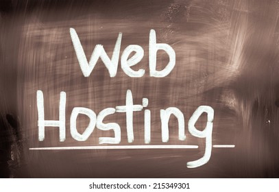 Web Hosting Concept