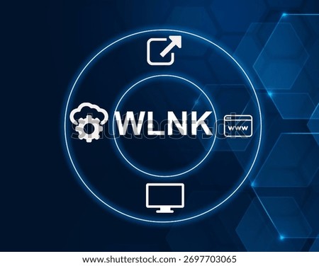 Web Link, a hyperlink leading to a web page or resource.