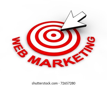 Web Marketing Concept
