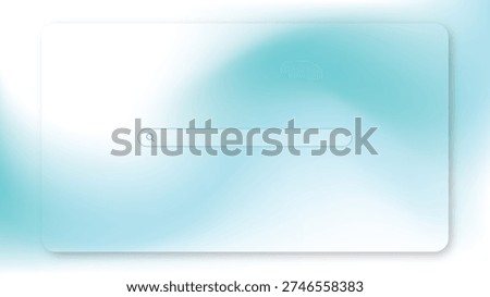 A web page background template with a gradient of Turquoise on White background. A modern web background with a gradient combination color.
