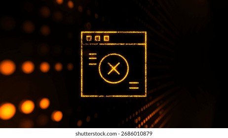 Web website repair and maintenance. software updates, website maintenance, alerts, and warnings. Suspicious and malicious hyperlinks concept, spam url or website address, safe browsing.