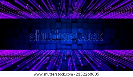 Web3 next generation decentralized internet technology 3d illustration